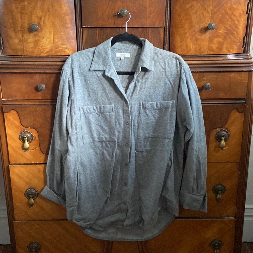 Madewell Gray Flannel